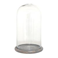 Clayre Eef stolp 6gl3536 transparent 17x29 cm