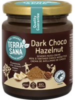 TerraSana Choco hazelnootpasta puur bio 250 Gram