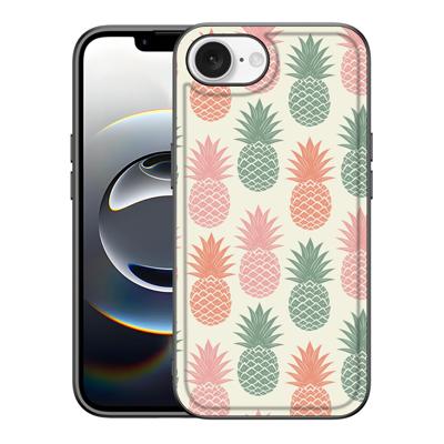 iPhone 16e Back Cover Hoesje Ananas iPhone 16e Back Cover Hoesje Ananas