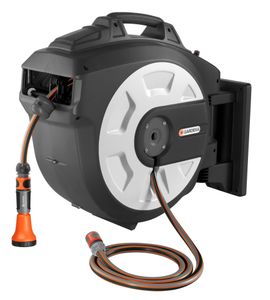 GARDENA Wandslangenbox 35 roll-up automatic slanghaspel 8024-32, 35 m