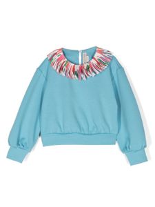 PUCCI Junior sweat à manches longues - Bleu