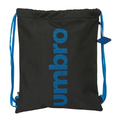 Rugtas met Koordjes Kelme Jet black Zwart 35 x 40 x 1 cm