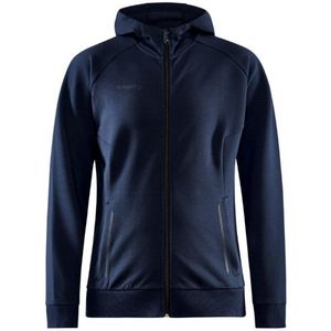 Craft Core Soul zip vrijetijdsvest met capuchon blauw dames L