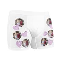 Boxershort bedrukken - L - Wit