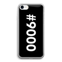 #9000: iPhone SE 2020 Transparant Hoesje