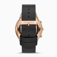 Horlogeband Skagen SKT3102 Leder Zwart 18mm