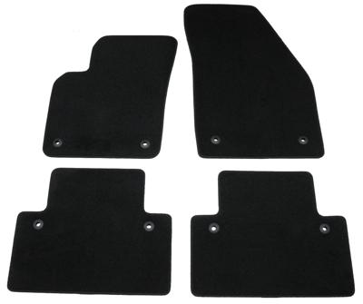 Velours Automatten passend voor Volvo S40/V50 2004-2011 4-del HL1929864