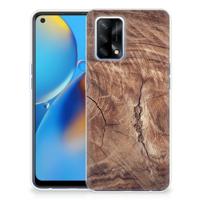OPPO A74 4G | Bumper Hoesje | Tree Trunk