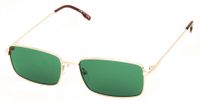 Kost zonnebril 21 037 unisex rechthoekig goud/groen - thumbnail