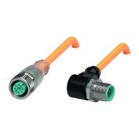 Pepperl+Fuchs 293480 Sensor/actuator connector, geassembleerd Aantal polen (sensoren): 3, 3 0.5 m 1 stuk(s)