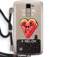 One In A Melon: LG K10 (2016) Transparant Hoesje met koord