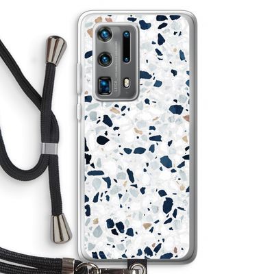 Terrazzo N°1: Huawei P40 Pro Plus Transparant Hoesje met koord