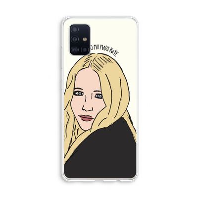 Mary Kate: Galaxy A51 4G Transparant Hoesje