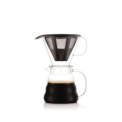 MELIOR Koffiezetapparaat, permanent roestvrijstalen filter, 5 kopjes, 0,6 l