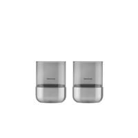 Blomus Calma Windlicht RVS smoke xs 2 stuks