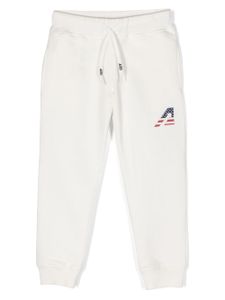 Autry Kids pantalon en coton à logo imprimé - Blanc