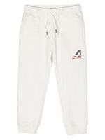 Autry Kids pantalon en coton à logo imprimé - Blanc