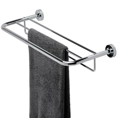 Handdoekrek Geesa Luna | 60 cm | Met plateau | Chroom