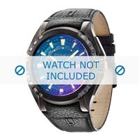 Horlogeband Police 14194JSB-02 Leder Zwart 22mm
