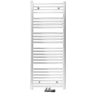 Instamat Badkamerradiator serie Calda 126.4 x 60 cm incl. bevestigingsset wit