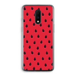 Watermelon: OnePlus 7 Transparant Hoesje