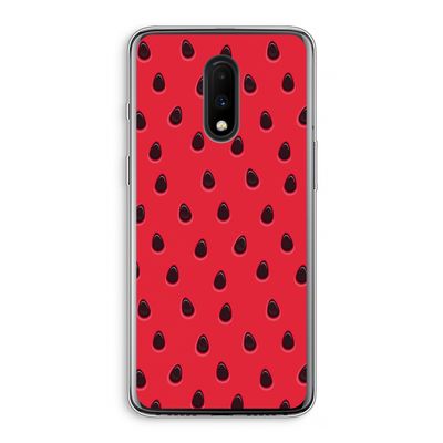 Watermelon: OnePlus 7 Transparant Hoesje