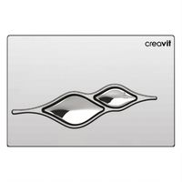 Drukplaat Creavit Ufo TBV Creavit GR5003 Chroom Creavit - thumbnail