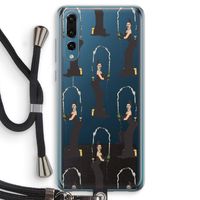 Pop Some Kim: Huawei P20 Pro Transparant Hoesje met koord
