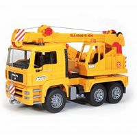 BRUDER MAN Crane truck (without Light and Sound Module) speelgoedvoertuig - thumbnail