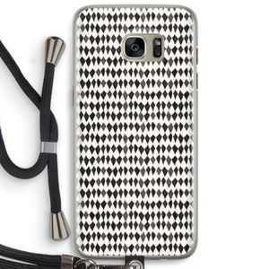 Crazy shapes: Samsung Galaxy S7 Edge Transparant Hoesje met koord