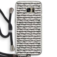 Crazy shapes: Samsung Galaxy S7 Edge Transparant Hoesje met koord