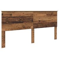 Hoofdbord met hoofdeinde Oud Hout 200 cm Bewerkt hout