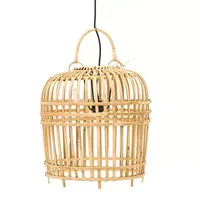 Hanglamp Bamboe Klein - naturel - thumbnail