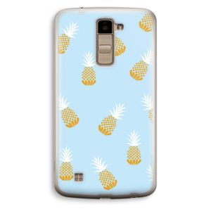 Ananasjes: LG K10 (2016) Transparant Hoesje