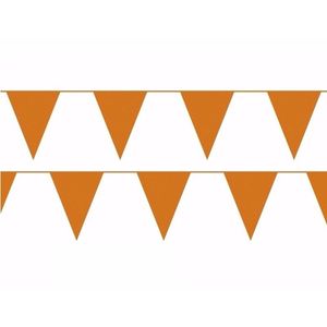 Prijsvoordeel vlaggenlijnen oranje 500 meter - Vlaggenlijnen