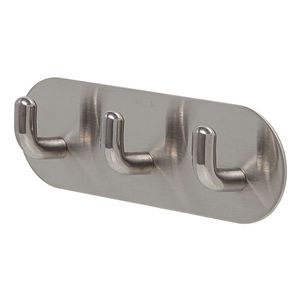 Tiger Handdoekhaak Rack Rondo Zelfklevend 3 Haken RVS