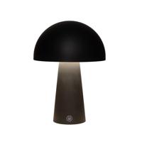 LED Tafellamp rond zwart 15x15x21cm