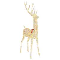 3D Rendier Warmwit 180 cm PET