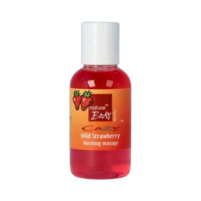 Erotische Massageolie Nature Body Aardbei 50 ml