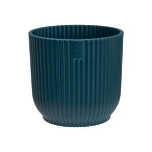 Elho Vibes Fold Rond 11 Diepblauw Blauw Bloempot Pot
