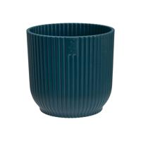 Elho Vibes Fold Mini Rond 7 Diepblauw Blauw Bloempot Pot