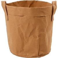 https://www.cchobby.nl/faux-leather-opslagzak-h-20-cm-d-19-5-cm-350-gr-lichtbruin-1-stuk