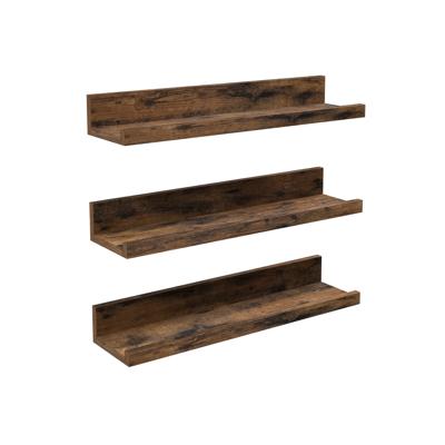 Wandplanken set van 3, 3 / 10B cm