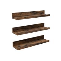 Wandplanken set van 3, 3 / 10B cm