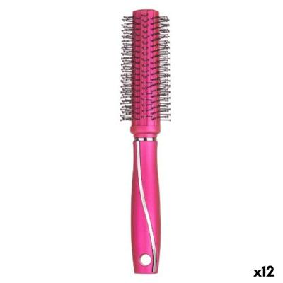 Ronde kwast Berilo 354 354 Fuchsia Siliconen Plastic (12 Stuks)