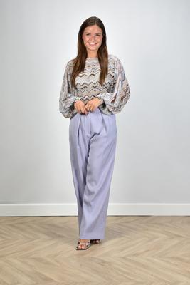 Forte_Forte broek 12017 lavande