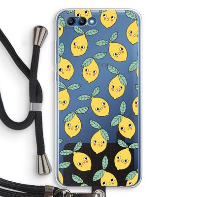 Citroenen: Honor 10 Transparant Hoesje met koord