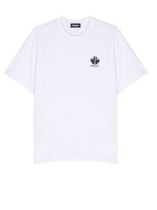 DSQUARED2 KIDS t-shirt à logo imprimé - Blanc