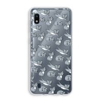 Poezen: Samsung Galaxy A10 Transparant Hoesje