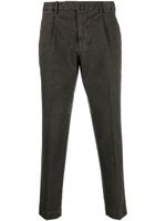 Dell'oglio pantalon chino à fermeture décalée - Vert